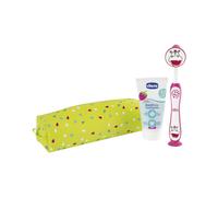Chicco Kit Pasta + Cepillo de Dientes 3-6a Hipopótamo