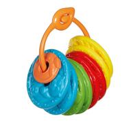 Chicco La Petanca del Bosque, 8 Discos Planos, Plástico Suave, Ergonómicos, 1 Bola, 1 Anilla de Transporte, Juego para Interiores y Exteriores, Fomenta la Coordinación, Juguete Niños de 2 a 5 Años