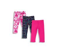 Chicco, Leggings para Niña, Conjunto de 3 Pantalones Leggings Estilo Capri, de Suave Algodón, Ropa para Niña, Designed in Italy
