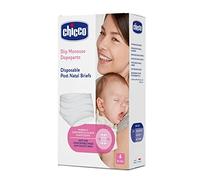 Chicco Mammy Braguitas premamá, (Blanco 00001138100000), One Size (Tamaño del Fabricante:Única) (Pack de 4) Mujer