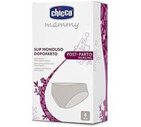 Chicco Mammy Bragas Monouso Elasticas y Transpirables, Cuatro Unidades Grandes, Talla L