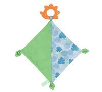 Chicco Mantita ECO, Mantita de Apego Doudou, Óptima para Bebés y Recién Nacido, Material Reciclado pero Muy Suave, Con Mordedor