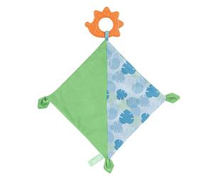 Chicco Mantita Eco, Mantita de Apego Doudou, Óptima para Bebés y Recién Nacido, Material Reciclado Pero Muy Suave, con Mordedor
