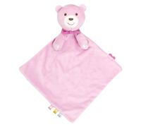 Chicco Maxi Doudou Osito, Peluche de Terciopelo Suave, con música clásica y de la Nueva era, Peluche Recién Nacido, Suave para abrazar, Lavable a máquina, Juguete para bebés de 0+ Meses, Rosa