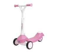 Chicco Mi Primer Patinete Rosa para Niños de 2 a 5 Años, 3 Ruedas de Goma Antideslizante y Estructura Robusta y Ligera, Desarrollo del Equilibrio y Habilidades Motoras, Capacidad Máxima 20 kg, Rosa