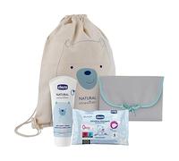 Chicco Mochila Natural Sensation, Bolsa Cambiador con Toallitas Bebé, Mochila Multifunción Mamá o Papá, Con Cambiador, para Niños Pequeños