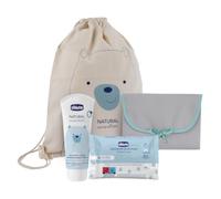 Chicco Mochila Natural Sensation, Bolsa Cambiador con Toallitas Bebé, Mochila Multifunción Mamá o Papá, Con Cambiador, para Niños Pequeños