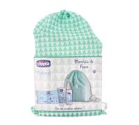 Chicco Mochila Paseo Natural Sensation | Precio, Comprar n/a Toallitas 72 Unidades + Crema de Pañal 100 ml + Agua Perfumada 100 ml + Bolsa Mochila (Colores Aleatorios)