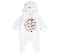 Chicco Mono Con Abertura Frontal, Bebé-Niñas, Blanco (1), 0 meses