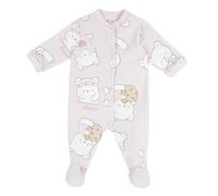 Chicco Mono Con Abertura Frontal, Bebé-Niñas, Rosa (3-1M), 1 meses