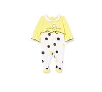 Chicco Mono con Apertura en el patello para recién Nacido (301) Pelele, Amarillo, 6 Mes para Bebés