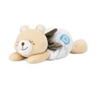 Chicco My Sweet Doudou Osito de Peluche, Suave Osito de Terciopelo, Bolsa de Sal Para Microondas, Colocar Sobre la Barriguita del Bebé, el Calor Ayuda a Calmar los Cólicos, 0M+