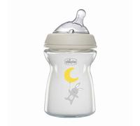 Chicco Natural Feeling Slow Flow Bottle Glass