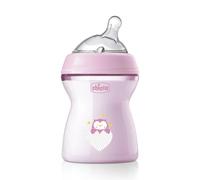 Chicco Biberón Natural Feeling 2M+ Rosa 250ml