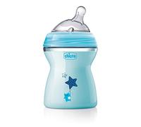 Chicco NaturalFeeling Biberón Flujo Medio 2m+ 250ml Azul