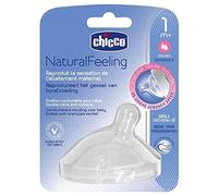 Chicco Naturalfeeling - Tetina inclinada (flujo medio, más de 1 mes)