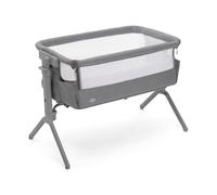 Chicco Next2Me Armonia, Cuna para recién Nacidos, Cuna Colecho, barandilla abatible, 11 Niveles de Altura, Altura Regulable de 66 a 83 cm, 4 Ruedas, excelente circulación del Aire, Gris