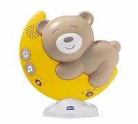 Chicco Next2Moon Móvil Cuna para Recién Nacidos, Proyector Desmontable, Compatible con Cuna Next2Me, Luces Multicolor, Música Relajante, Figuras Colgantes, Juguete para Recién Nacidos +0 Meses, Beige