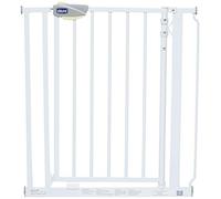 Chicco Nightlight - Barrera de seguridad, para puertas o pasillos, 76-81 cm, color blanco