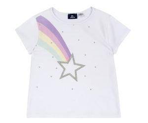 Chicco Niñas Camiseta de Manga Corta con un Texto a la Moda 261