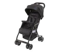 Chicco Ohlala 2 - Silla de paseo ultra ligera y compacta, fácil conducción, solo pesa 3,8 kg, color negro (Black Night)
