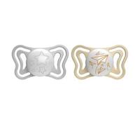Chicco - Pack 2 Chupetes Physio Light Glow 6-16m