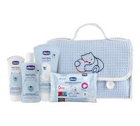 Chicco Pack Natural Sensation + Bolsa Pique Azul 4 uds