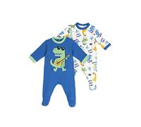 Chicco Pack Peleles de Algodòn con Pies Cubiertos, Bebé - Unisex