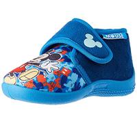 Chicco, Pantofola casa e asilo (2), Unisex niños, Azul (3), 24 EU, Diseñado en Italia