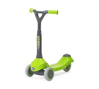 Chicco Patinete Infantil Mi Primer Scooter, Patinete de Desarrollo para Niños, Ligero y Fácil de Llevar, Base Antideslizante, 2-4 Años, 3 Ruedas Recubiertas de Goma, MAX 20 kg,Verde