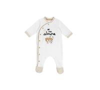 Chicco, Pelele Bebé de Algodón Suave y Ligero con Cómoda Abertura Frontal y entre las Piernas, Ideal para Primavera y Otoño, Designed in Italy, Ropa Bebé 0-24 Meses