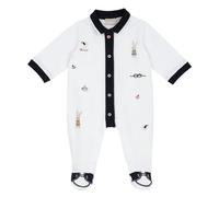 Chicco Pelele Recién Nacido, con Cómoda Apertura con Botones, en Suave Algodón, Lavable en Lavadora, Ropa Bebé 0-24 Meses, Diseñado en Italia, Azul