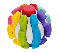 Chicco - Pelota transformable para Construir Diferentes Figuras de 10 Piezas encajables de Colores