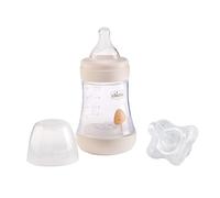 Chicco Biberón +0m 150ml + Chupete Silicona Soft 0-2m