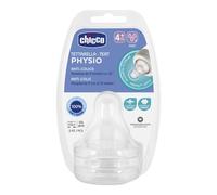Chicco Perfect5 Tetina Anti Cólicos De Silicona 2 Piezas Forma Simétrica Aplanad