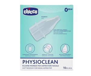 Chicco Physio Clean - Pack de 10 recambios para aspirador nasal