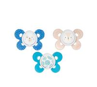 CHICCO Chupete Physio Comfort Silicona Azul 6-16 Meses // Precio, Comprar n/a 2 Unidades (Colores Aleatorios)