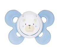 Chicco Physio Comfort - Chupete de silicona para 0-6 meses, color azul