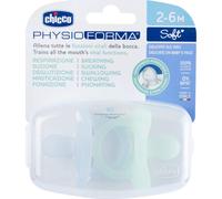 Chicco Chupete Physio Soft Silicona 2-6 meses Pack 2 Azul Favorece la respiración fisiológica