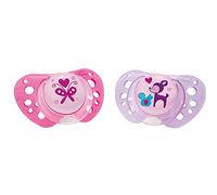 Chicco Chupete Physio Air Látex Rosa-Lila 6-16 Meses // Precio, Comprar n/a 2 Unidades