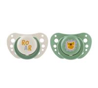 Chicco PhysioForma Chupete Air Verde, Chupete Para Bebés de 0-6 Meses, para Recién nacido, Tetina de Silicona, Anatómica y Funcional, Pezón, Suave, Ayuda a la Respiración Fisiológica, Verde, 2 Piezas
