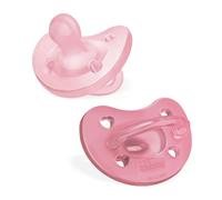Chicco PhysioForma Chupete Silicona 6-16m Rosa: Pack Chupete Bebe Suave y Delicado, Apoya la Respiración Fisiológica, Diseño Pacifier Ergonómico que Favorece el Desarrollo de la Boca
