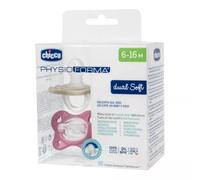Chicco PhysioForma Dual Soft Rosa Cinzento 6-16M 2 Unidades