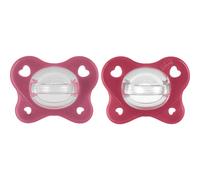 Chicco Chupetes PhysioForma Dual Soft Rosa 16-36M 2 unidades