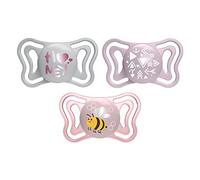 Chicco Chupete Silicona Physio Light Ortodontico Rosa 2-6 M 2 U