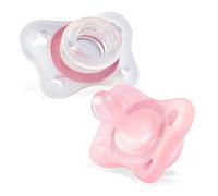 Chicco Physioforma Mini Soft Chupete De Silicona 2-6 Meses, 2 Piezas, Juego De Chupetes Para Recién Nacidos,Ayuda A La Respiración Fisiológica Y Favorece El Desarrollo De La Boca, Rosa