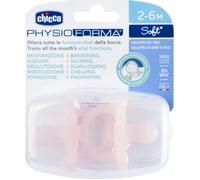 Chicco Physioforma Soft 2-6M Chupete Silicona Rosa 2uds