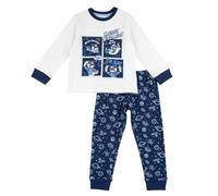 Chicco Pijama de Algodón, Unisex niños, Azul, 12 meses, Diseñado en Italia