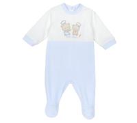 Chicco, Pijama de Bebé de Suave y Cálida Chenilla, con Cómoda Abertura con Solapa, Adecuado para el Invierno, Ropa de Bebé para Niño y Niña 0-24 Meses, Designed in Italy