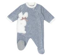 Chicco, Pijama de Bebé para Niña de Suave y Cálida Chenilla con Cómoda Abertura Frontal, Adeucado para el Invierno, Ropa de Bebé 0-24 Meses, Designed in Italy